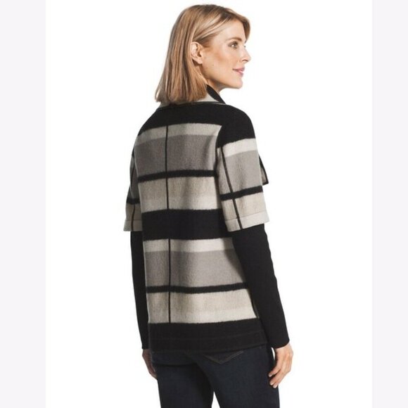 Chicos boiled wool stripe jacket - Picture 3 of 13